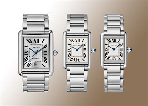 cartier tank must vs tank francaise|cartier tank must size comparison.